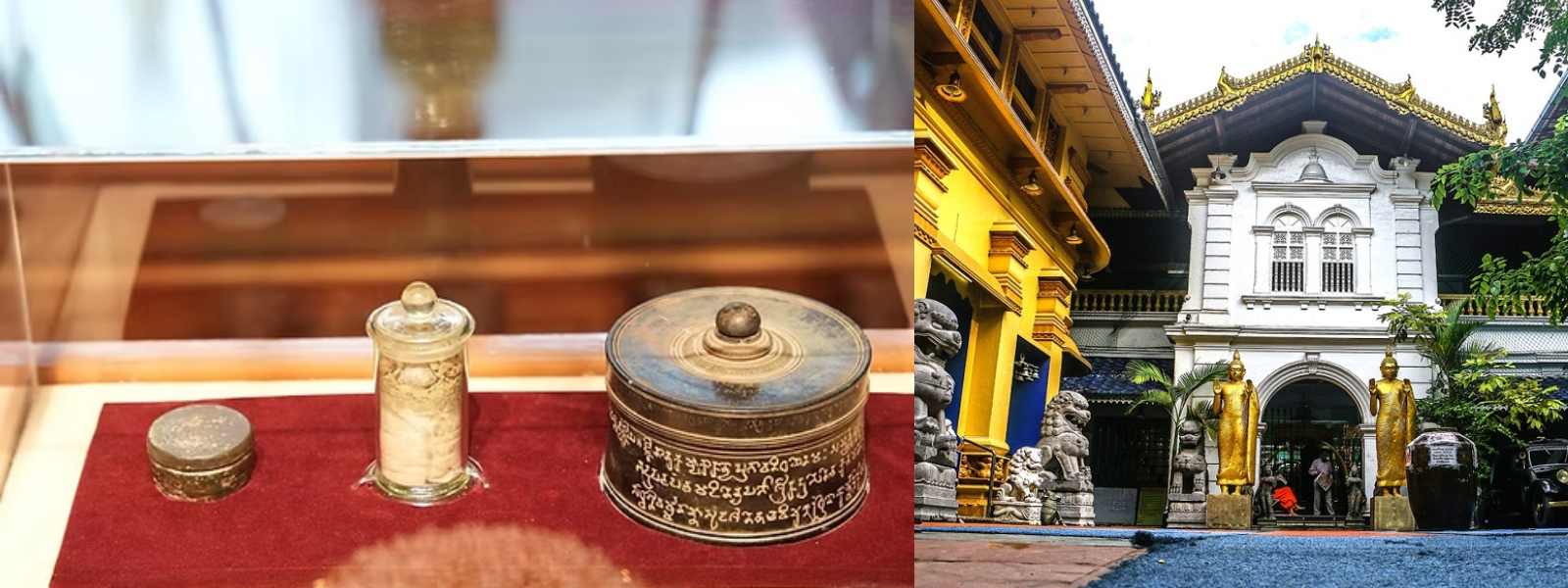 සර්වඥ ධාතූන් වහන්සේ ප්‍රදර්ශනය අදත් ගංගාරාමයේදී